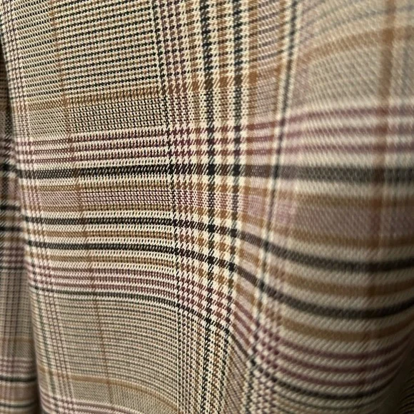 Haver & Blair London wide leg plaid trousers, NWT, L - Picture 3 of 5